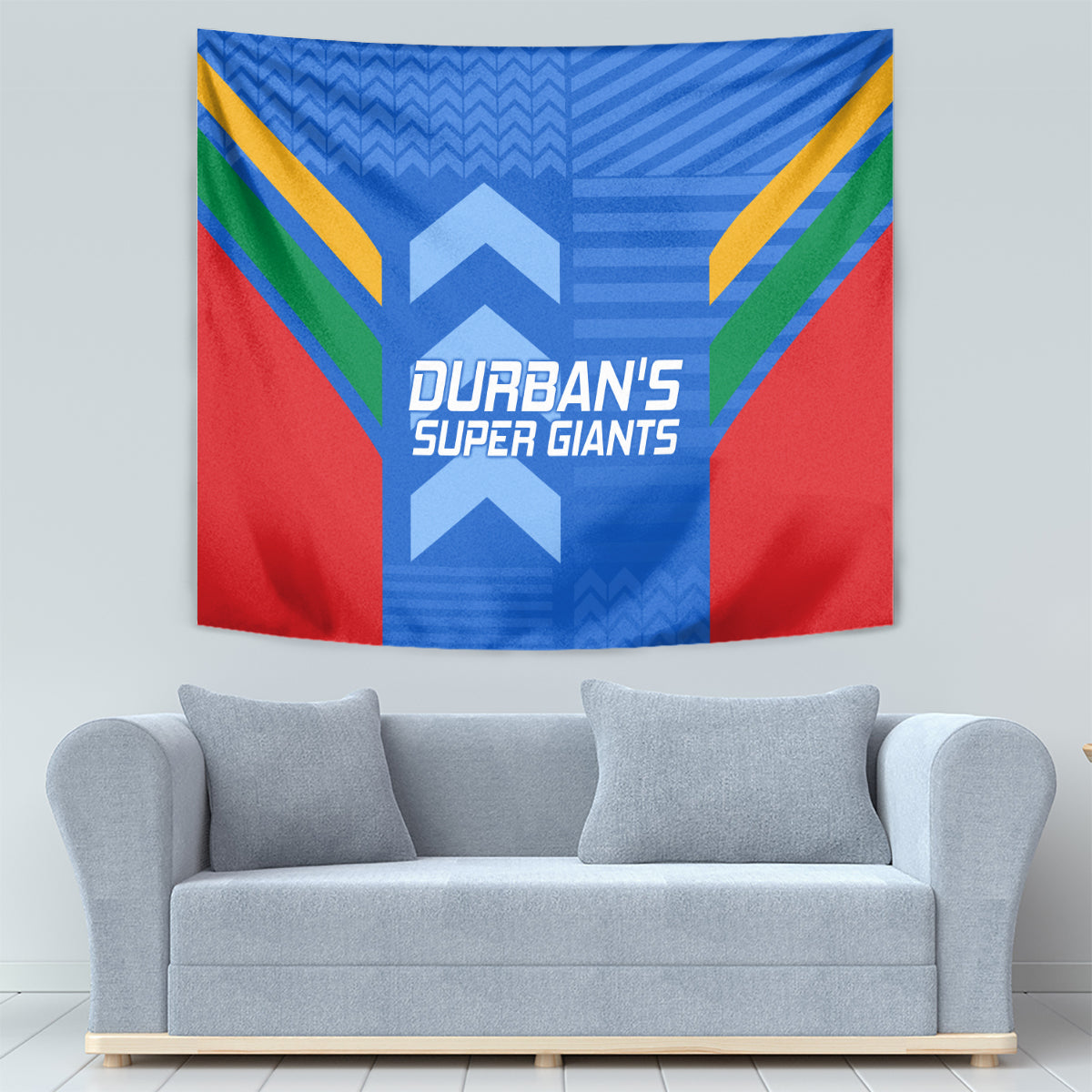 Durbans Super Giants Custom Tapestry South African Cricket 2024 Sporty - Vibe Hoodie Shop