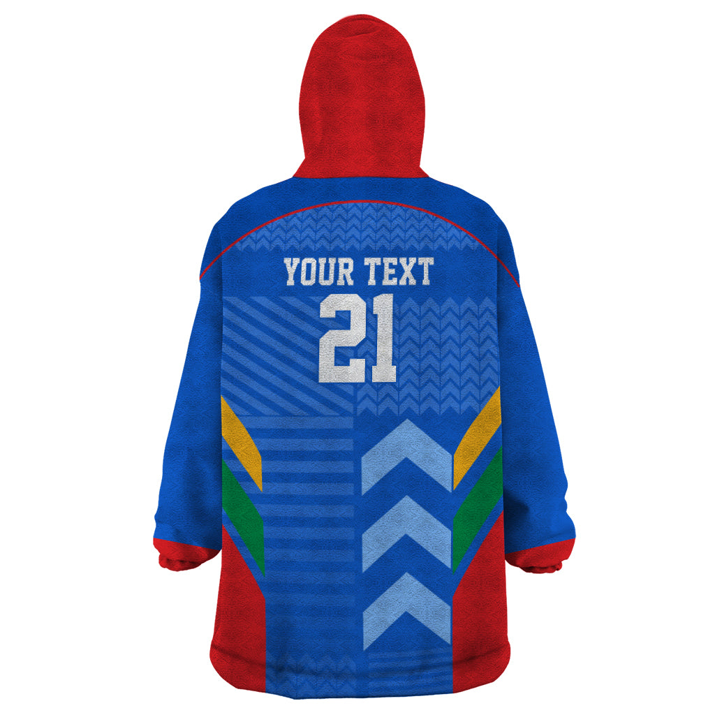 Durbans Super Giants Custom Wearable Blanket Hoodie South African Cricket 2024 Sporty - Vibe Hoodie Shop