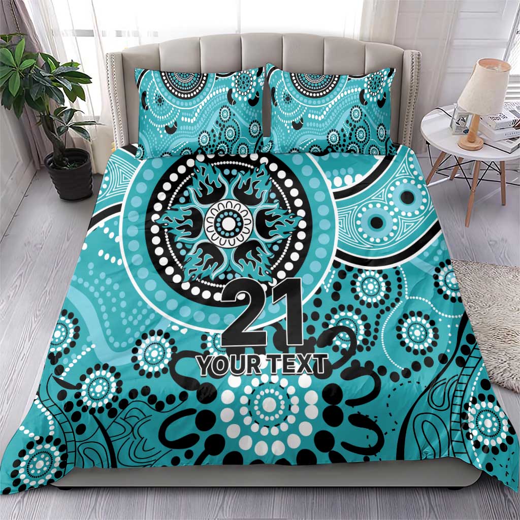 Heat Cricket Custom Bedding Set Australian Aboriginal - Vibe Hoodie Shop