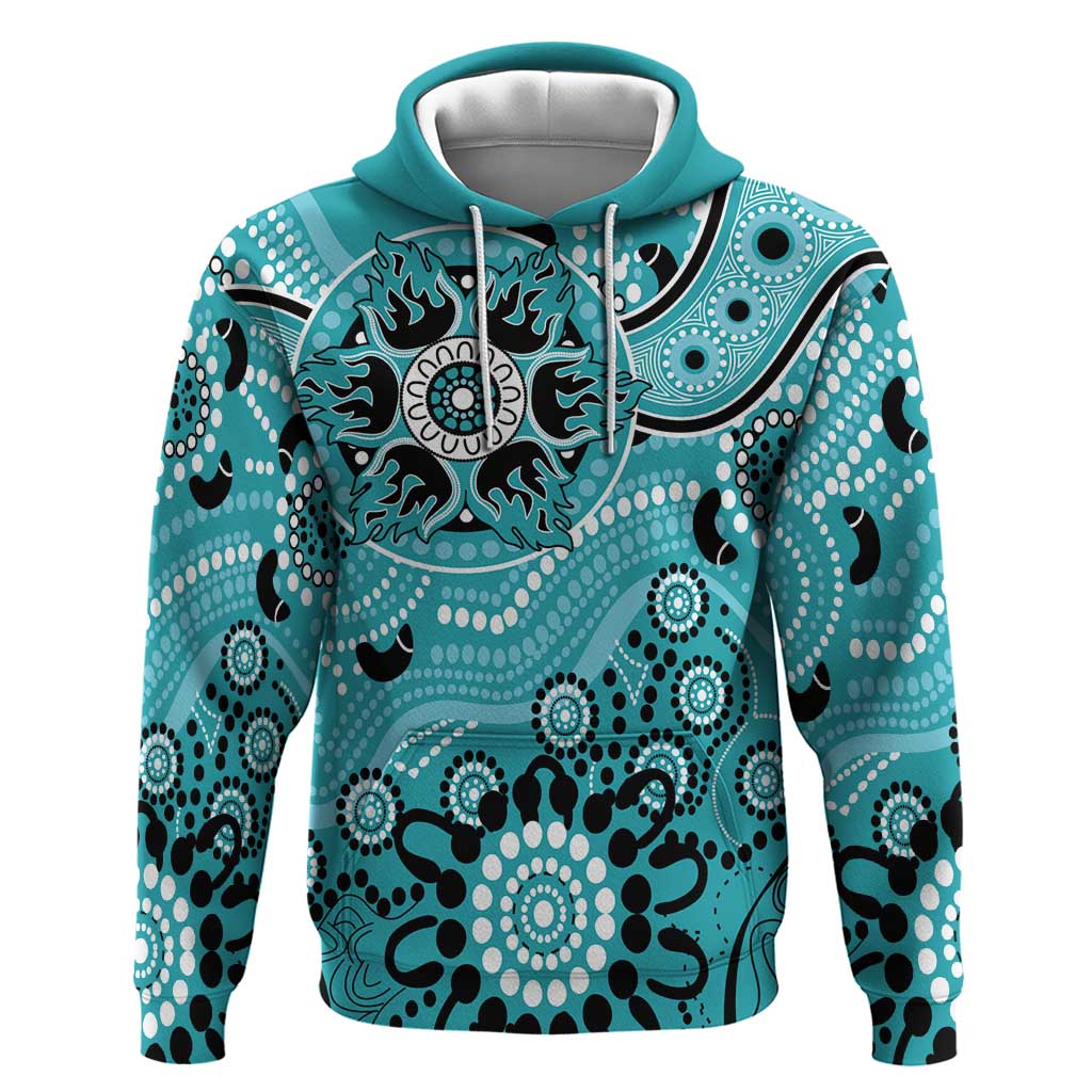 Heat Cricket Custom Hoodie Australian Aboriginal LT9 - Vibe Hoodie Shop