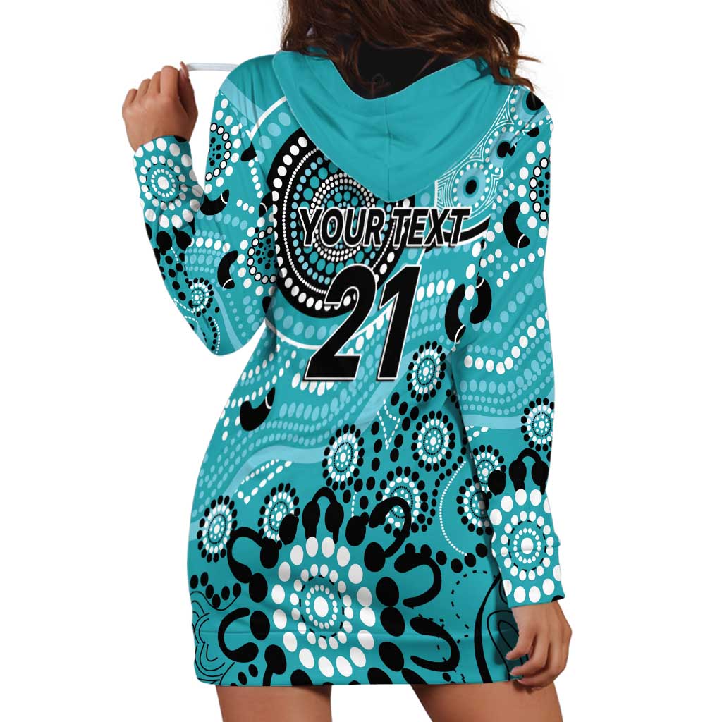 Heat Cricket Custom Hoodie Dress Australian Aboriginal - Vibe Hoodie Shop