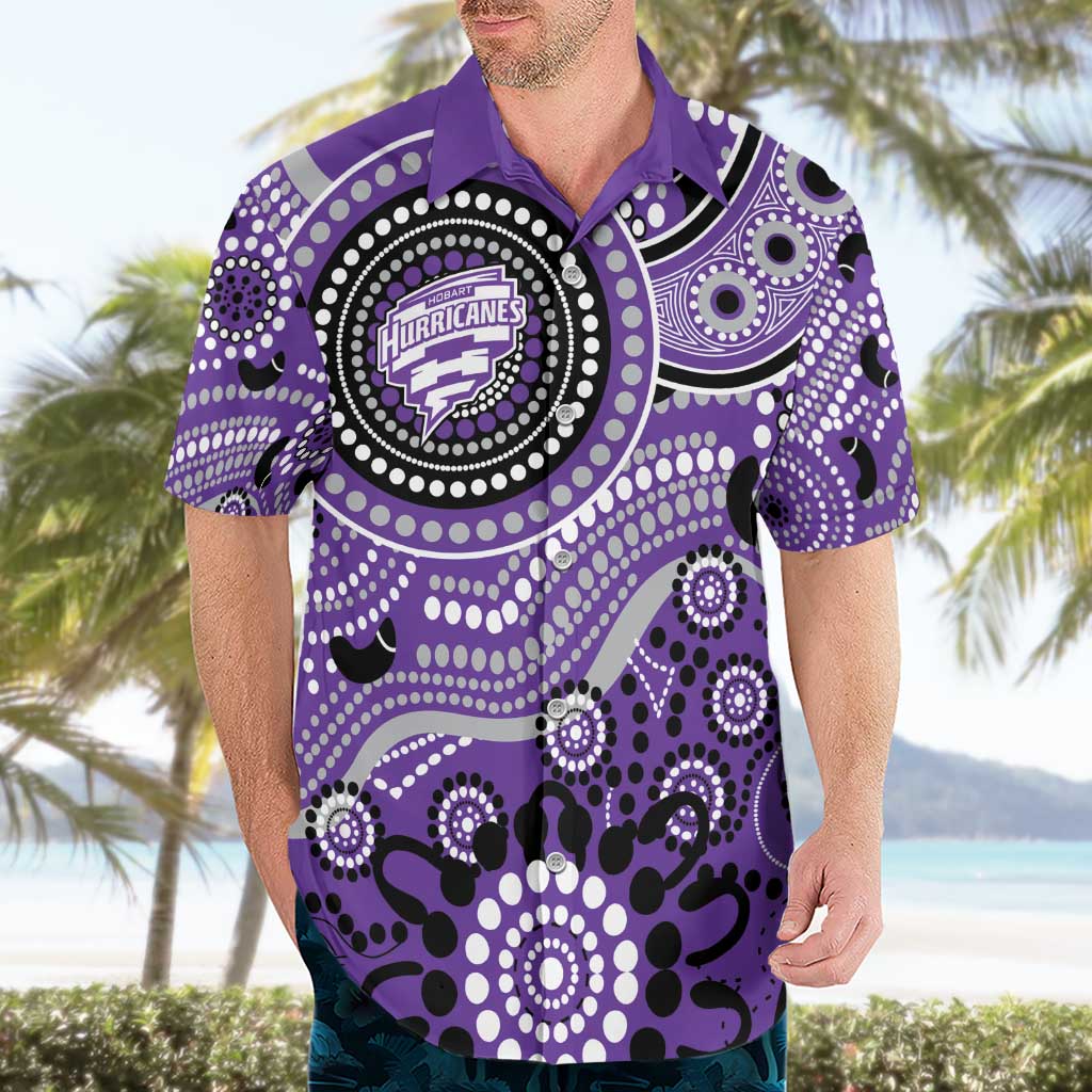 Hurricanes Cricket Custom Hawaiian Shirt Australian Aboriginal - Vibe Hoodie Shop