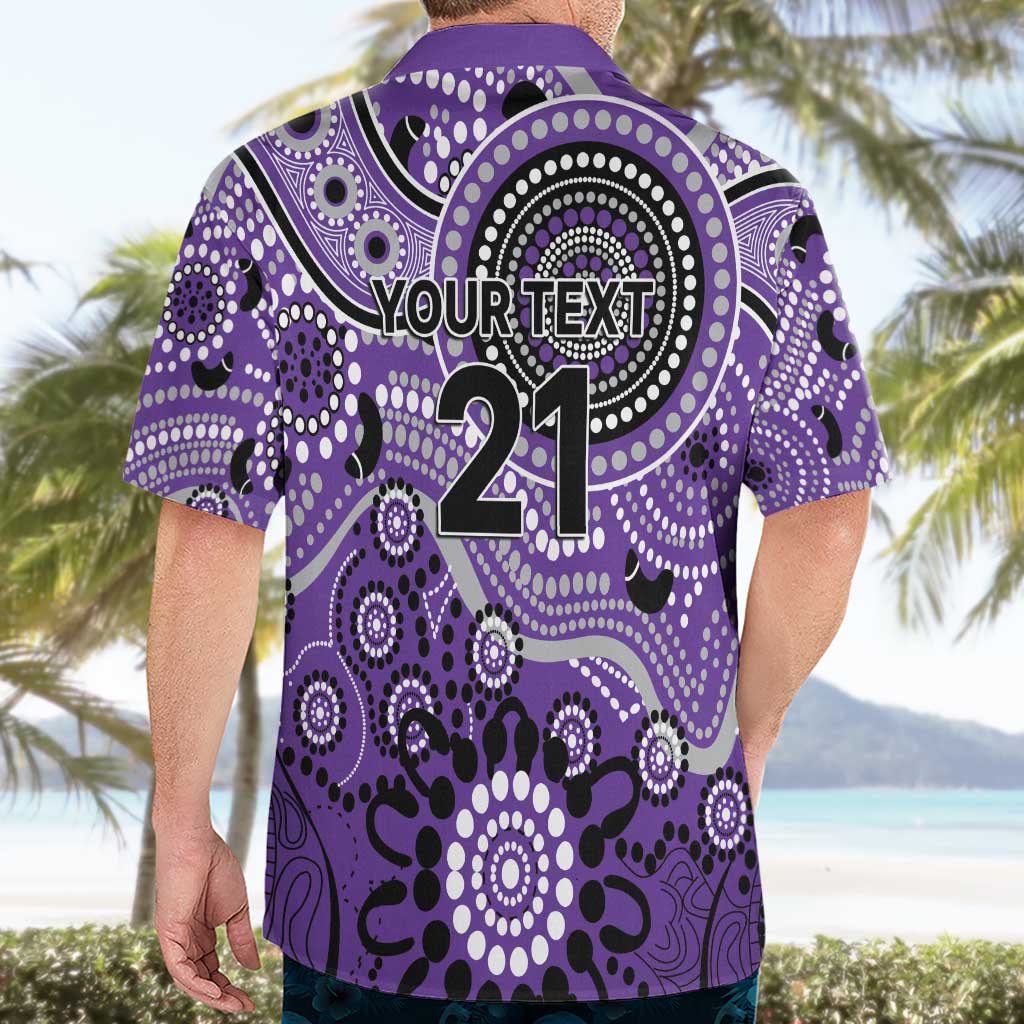 Hurricanes Cricket Custom Hawaiian Shirt Australian Aboriginal - Vibe Hoodie Shop