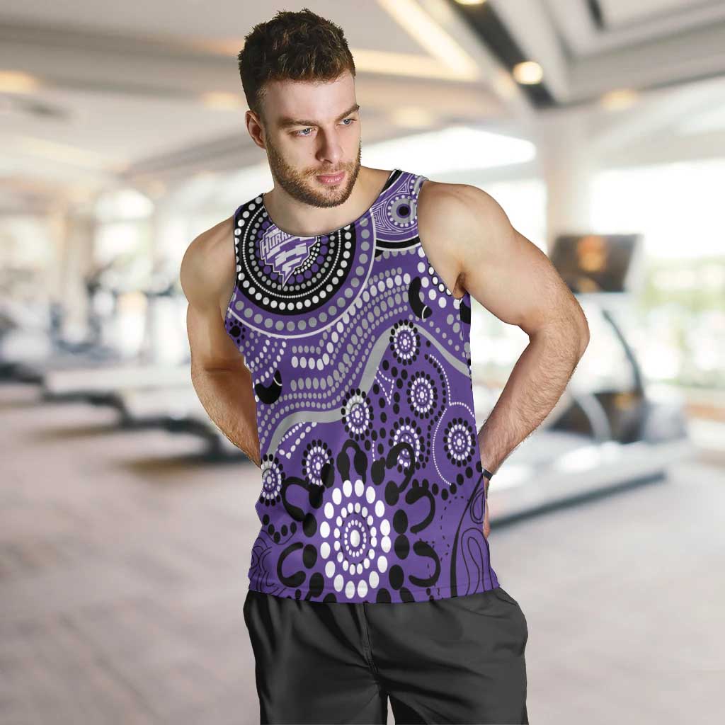 Hurricanes Cricket Custom Men Tank Top Australian Aboriginal - Vibe Hoodie Shop