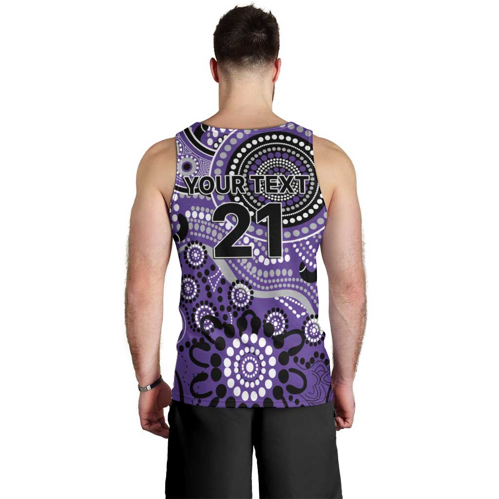 Hurricanes Cricket Custom Men Tank Top Australian Aboriginal - Vibe Hoodie Shop