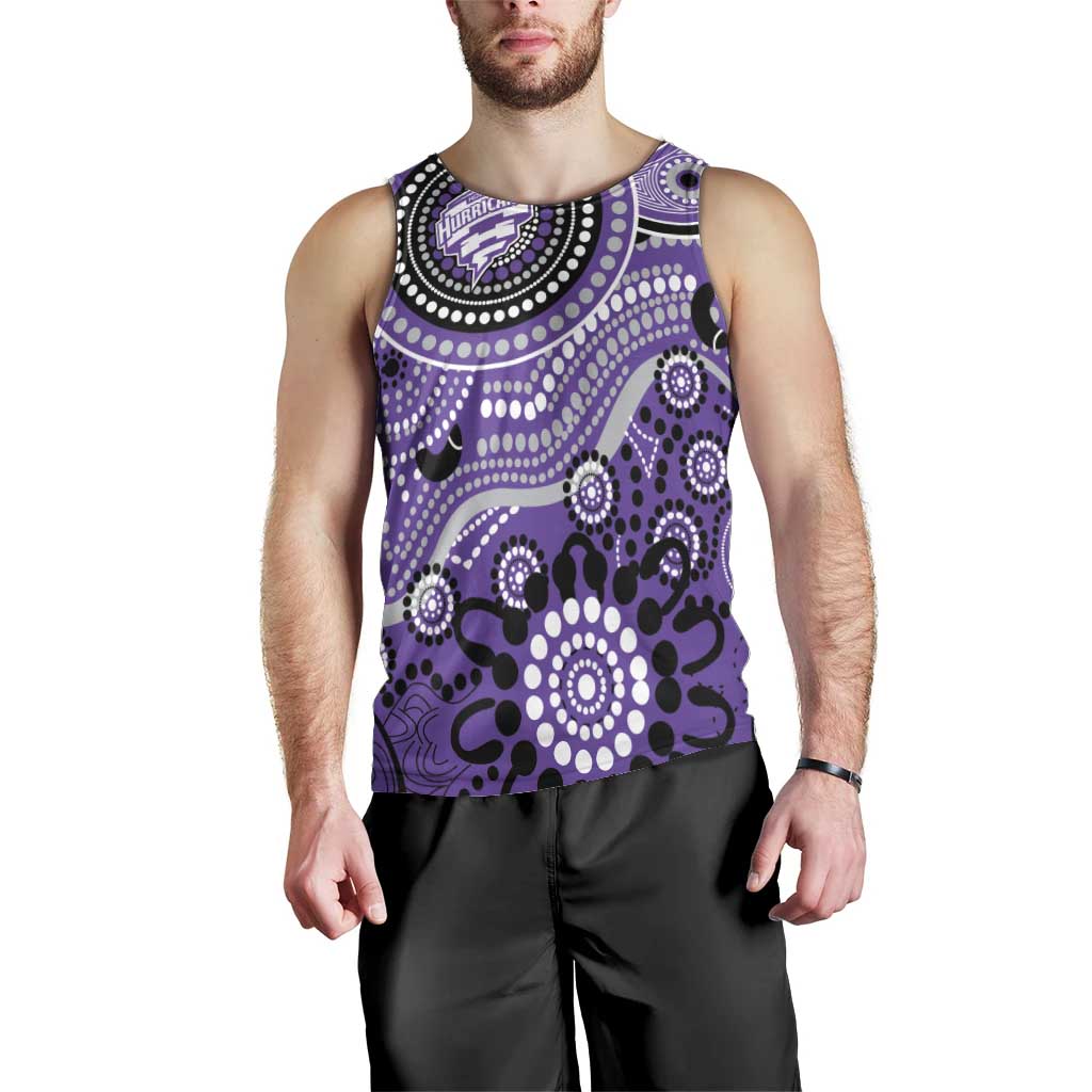 Hurricanes Cricket Custom Men Tank Top Australian Aboriginal - Vibe Hoodie Shop