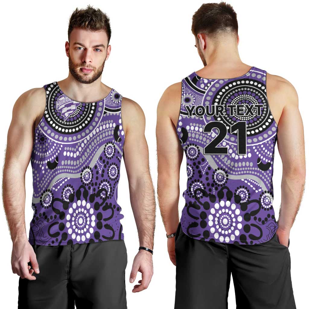 Hurricanes Cricket Custom Men Tank Top Australian Aboriginal - Vibe Hoodie Shop