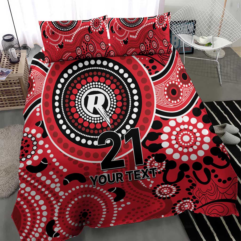 Renegades Cricket Custom Bedding Set Australian Aboriginal - Vibe Hoodie Shop
