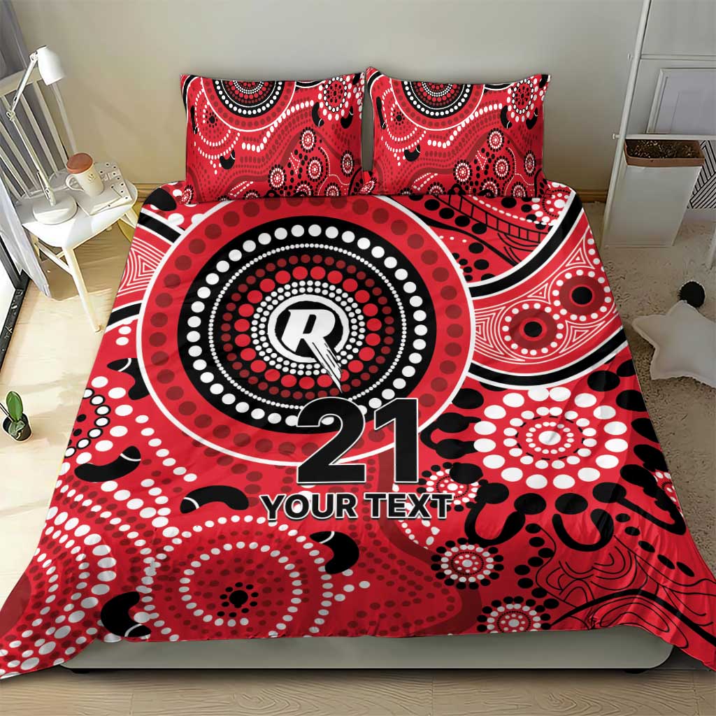 Renegades Cricket Custom Bedding Set Australian Aboriginal - Vibe Hoodie Shop