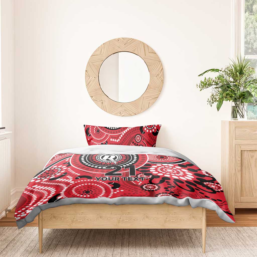 Renegades Cricket Custom Bedding Set Australian Aboriginal - Vibe Hoodie Shop