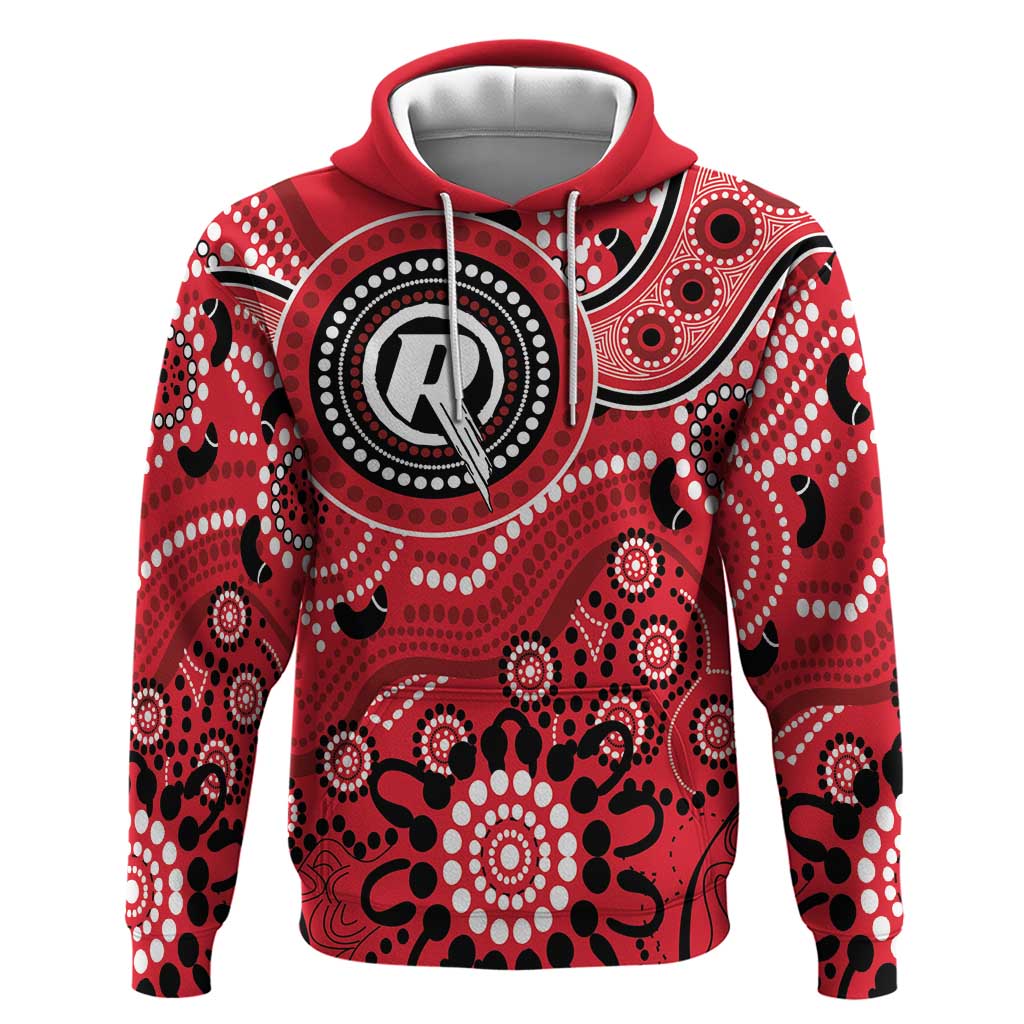 Renegades Cricket Custom Hoodie Australian Aboriginal LT9 - Vibe Hoodie Shop