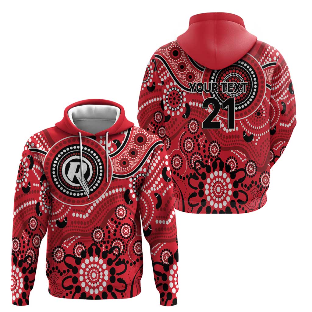 Renegades Cricket Custom Hoodie Australian Aboriginal LT9 - Vibe Hoodie Shop