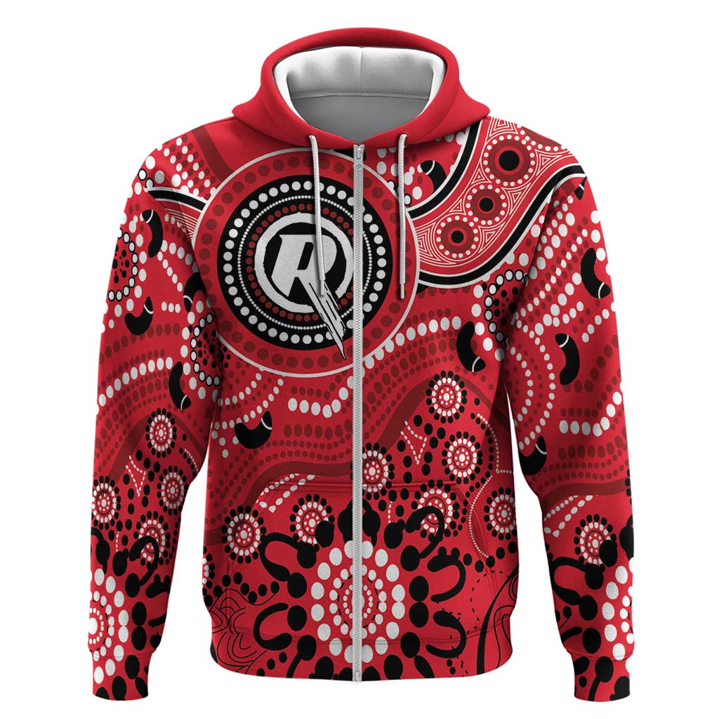 Renegades Cricket Custom Hoodie Australian Aboriginal LT9 - Vibe Hoodie Shop