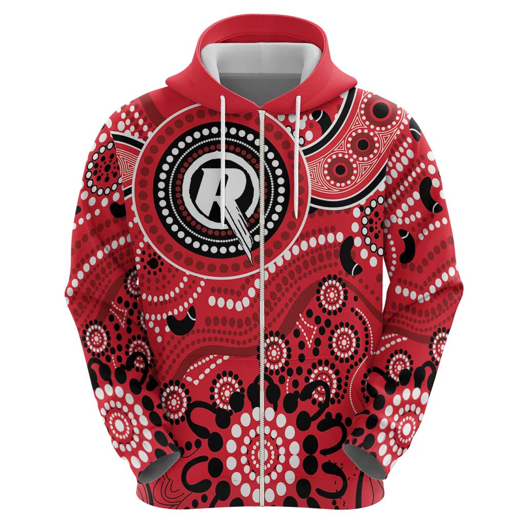 Renegades Cricket Custom Hoodie Australian Aboriginal LT9 - Vibe Hoodie Shop