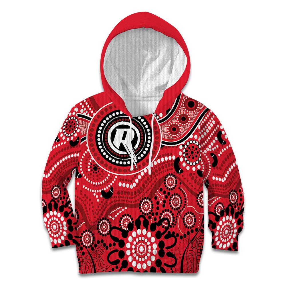 Renegades Cricket Custom Kid Hoodie Australian Aboriginal - Vibe Hoodie Shop