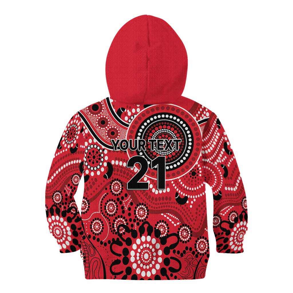 Renegades Cricket Custom Kid Hoodie Australian Aboriginal - Vibe Hoodie Shop