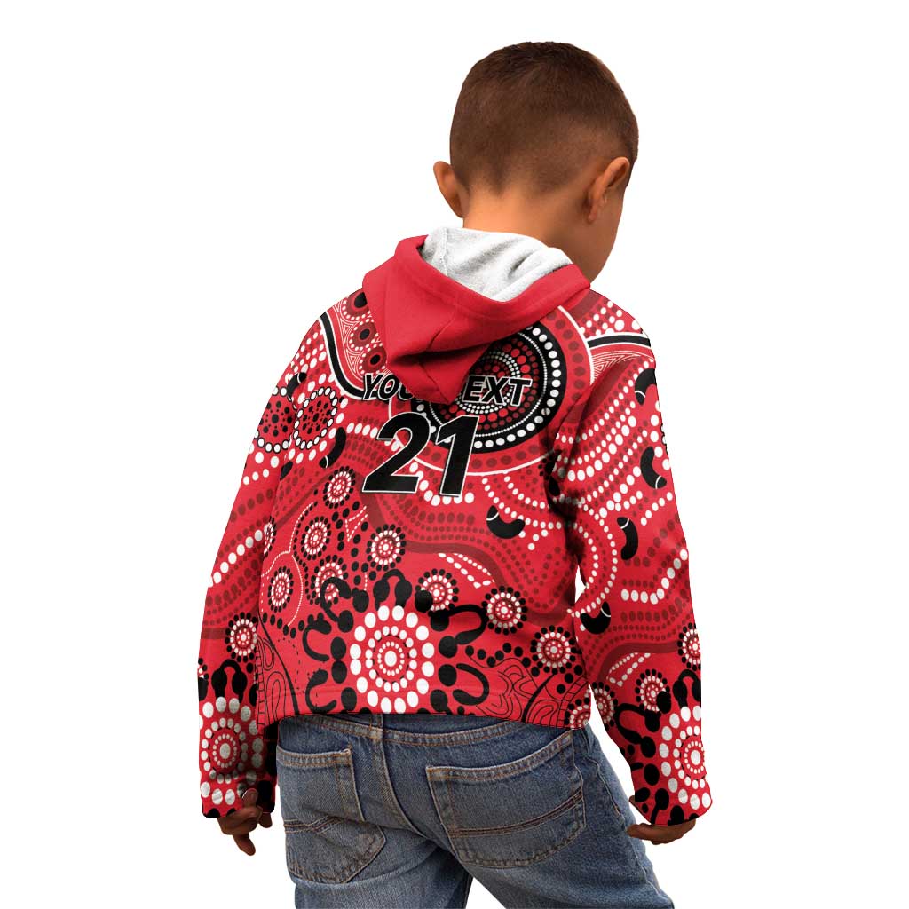 Renegades Cricket Custom Kid Hoodie Australian Aboriginal - Vibe Hoodie Shop