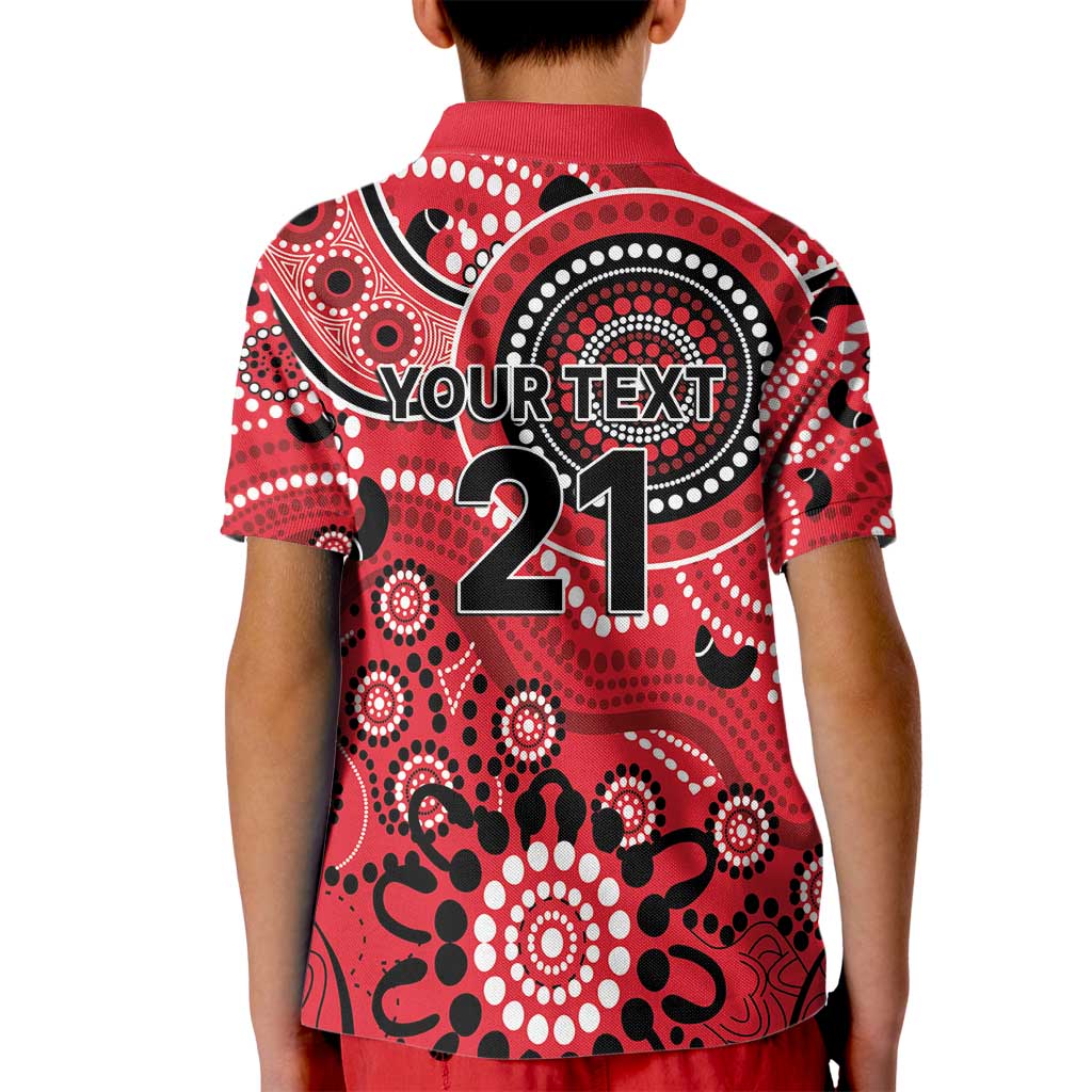 Renegades Cricket Custom Kid Polo Shirt Australian Aboriginal - Vibe Hoodie Shop