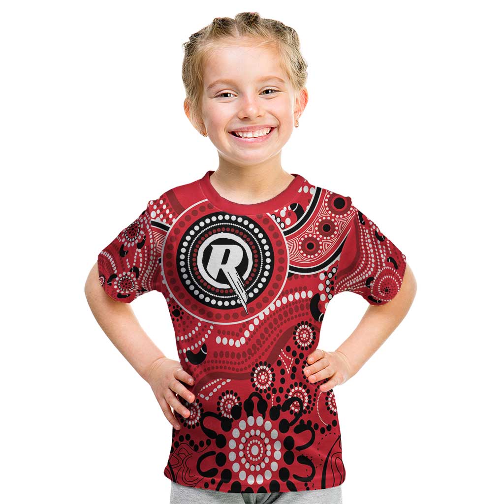 Renegades Cricket Custom Kid T Shirt Australian Aboriginal - Vibe Hoodie Shop