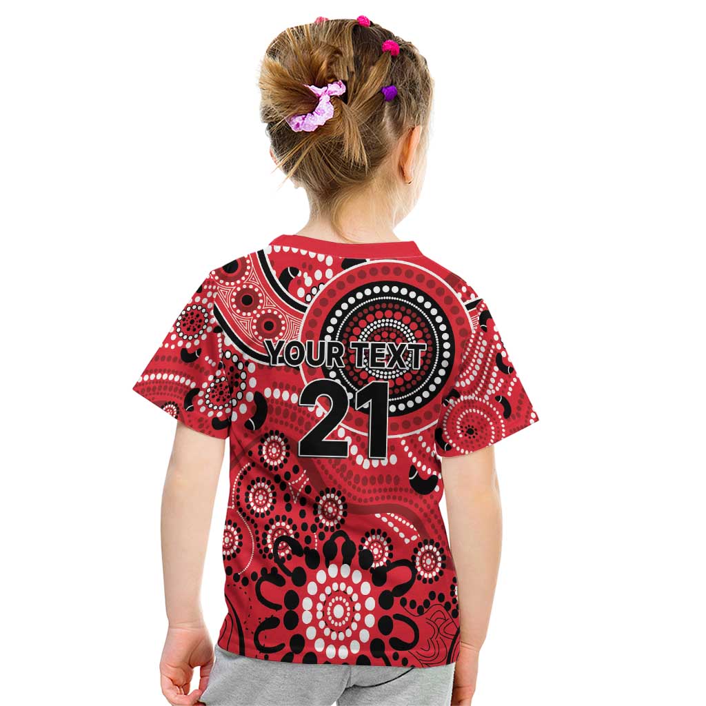 Renegades Cricket Custom Kid T Shirt Australian Aboriginal - Vibe Hoodie Shop