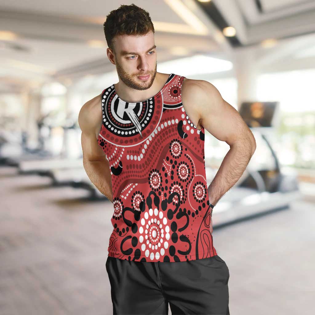 Renegades Cricket Custom Men Tank Top Australian Aboriginal - Vibe Hoodie Shop