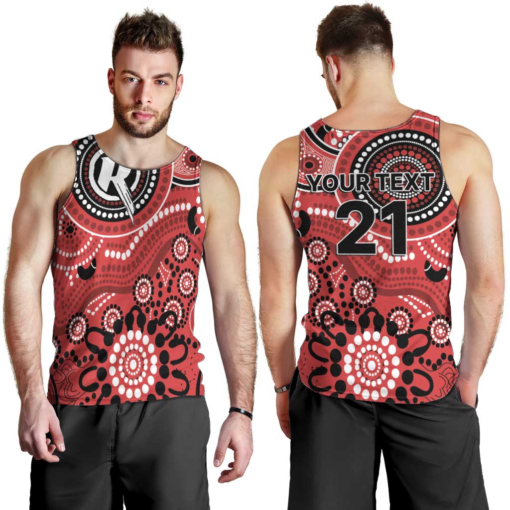 Renegades Cricket Custom Men Tank Top Australian Aboriginal - Vibe Hoodie Shop