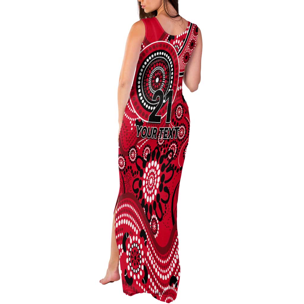 Renegades Cricket Custom Tank Maxi Dress Australian Aboriginal