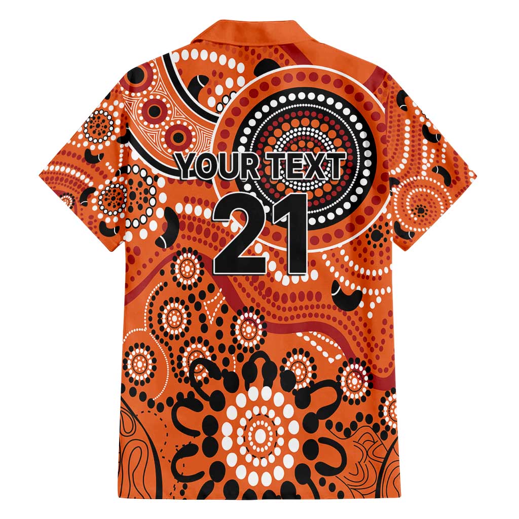 Scorchers Cricket Custom Family Matching Long Sleeve Bodycon Dress and Hawaiian Shirt Australian Aboriginal