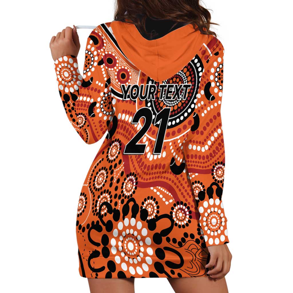 Scorchers Cricket Custom Hoodie Dress Australian Aboriginal - Vibe Hoodie Shop