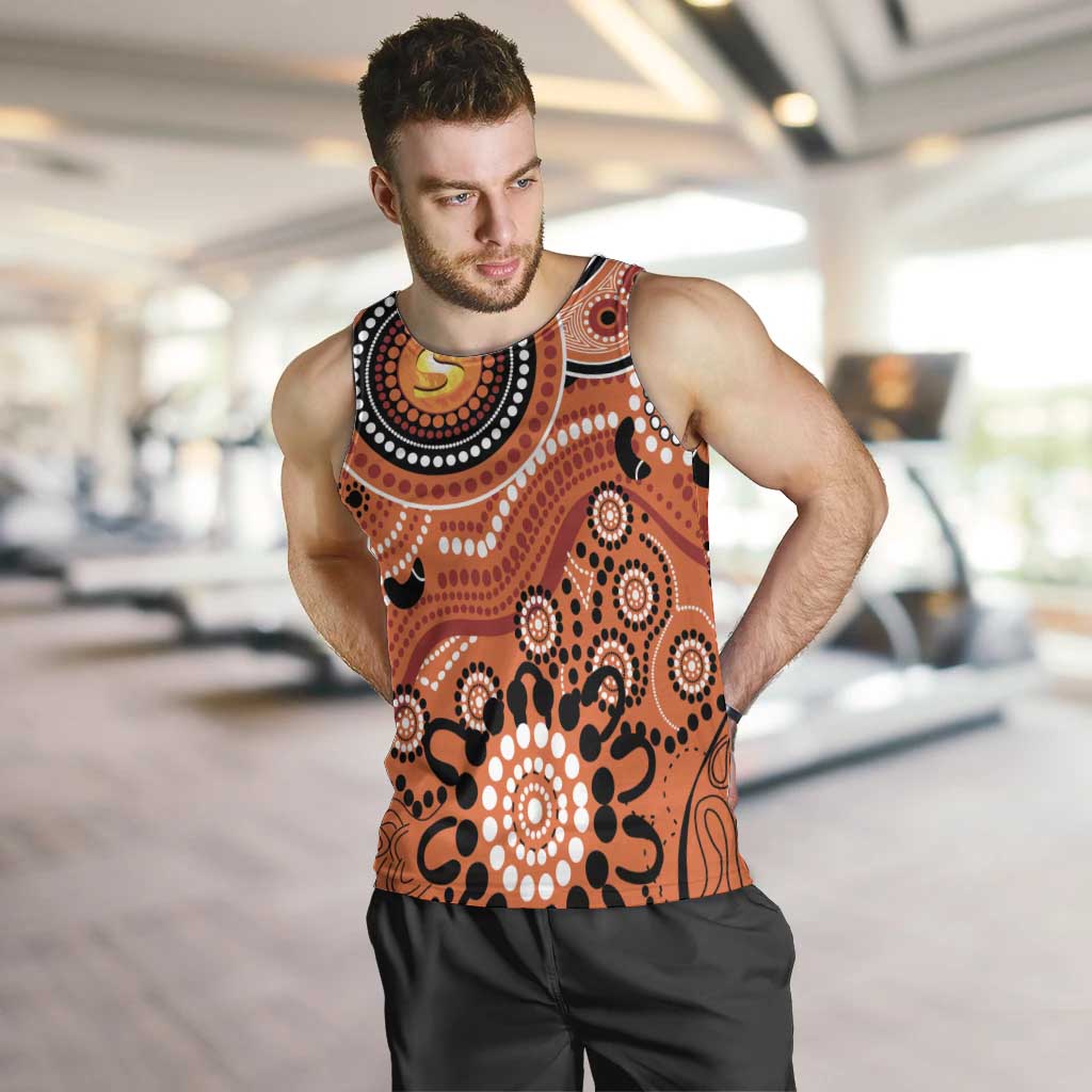 Scorchers Cricket Custom Men Tank Top Australian Aboriginal - Vibe Hoodie Shop