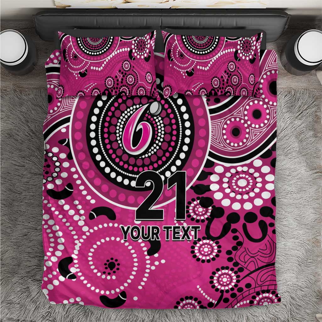 Sixers Cricket Custom Bedding Set Australian Aboriginal - Vibe Hoodie Shop