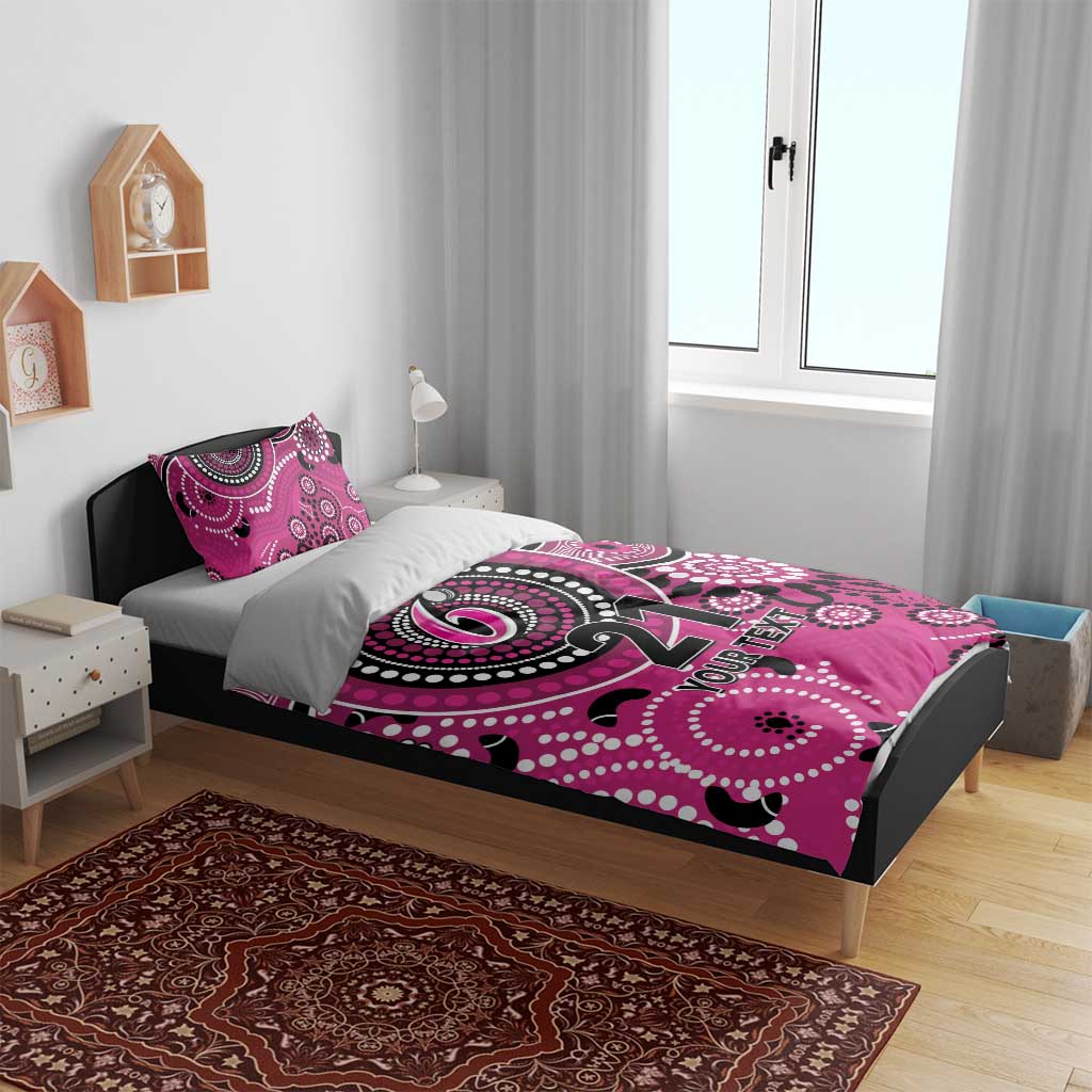 Sixers Cricket Custom Bedding Set Australian Aboriginal - Vibe Hoodie Shop