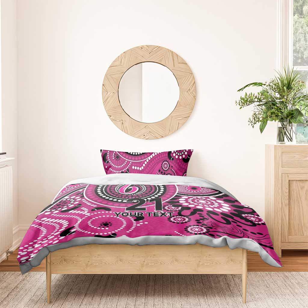 Sixers Cricket Custom Bedding Set Australian Aboriginal - Vibe Hoodie Shop