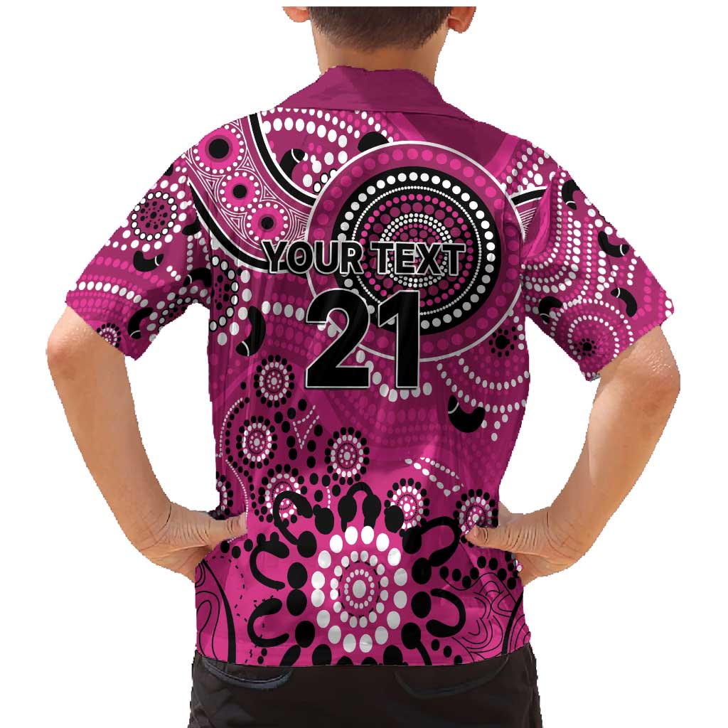 Sixers Cricket Custom Family Matching Mermaid Dress and Hawaiian Shirt Australian Aboriginal