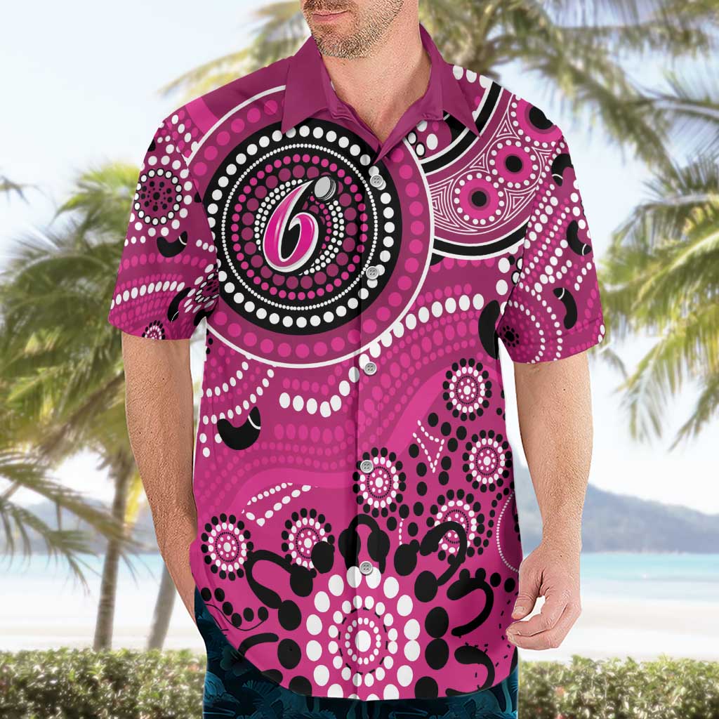 Sixers Cricket Custom Hawaiian Shirt Australian Aboriginal - Vibe Hoodie Shop