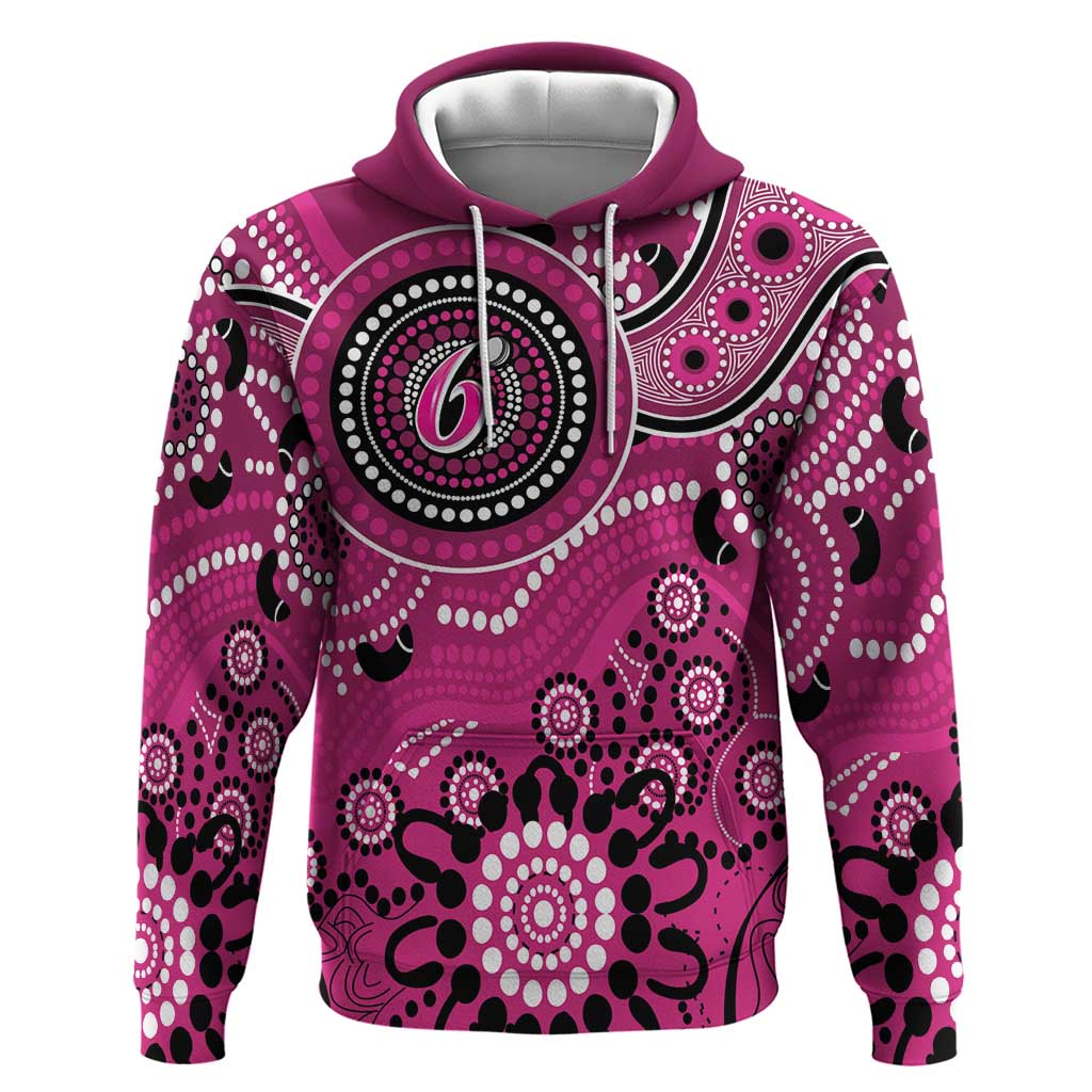 Sixers Cricket Custom Hoodie Australian Aboriginal LT9 - Vibe Hoodie Shop