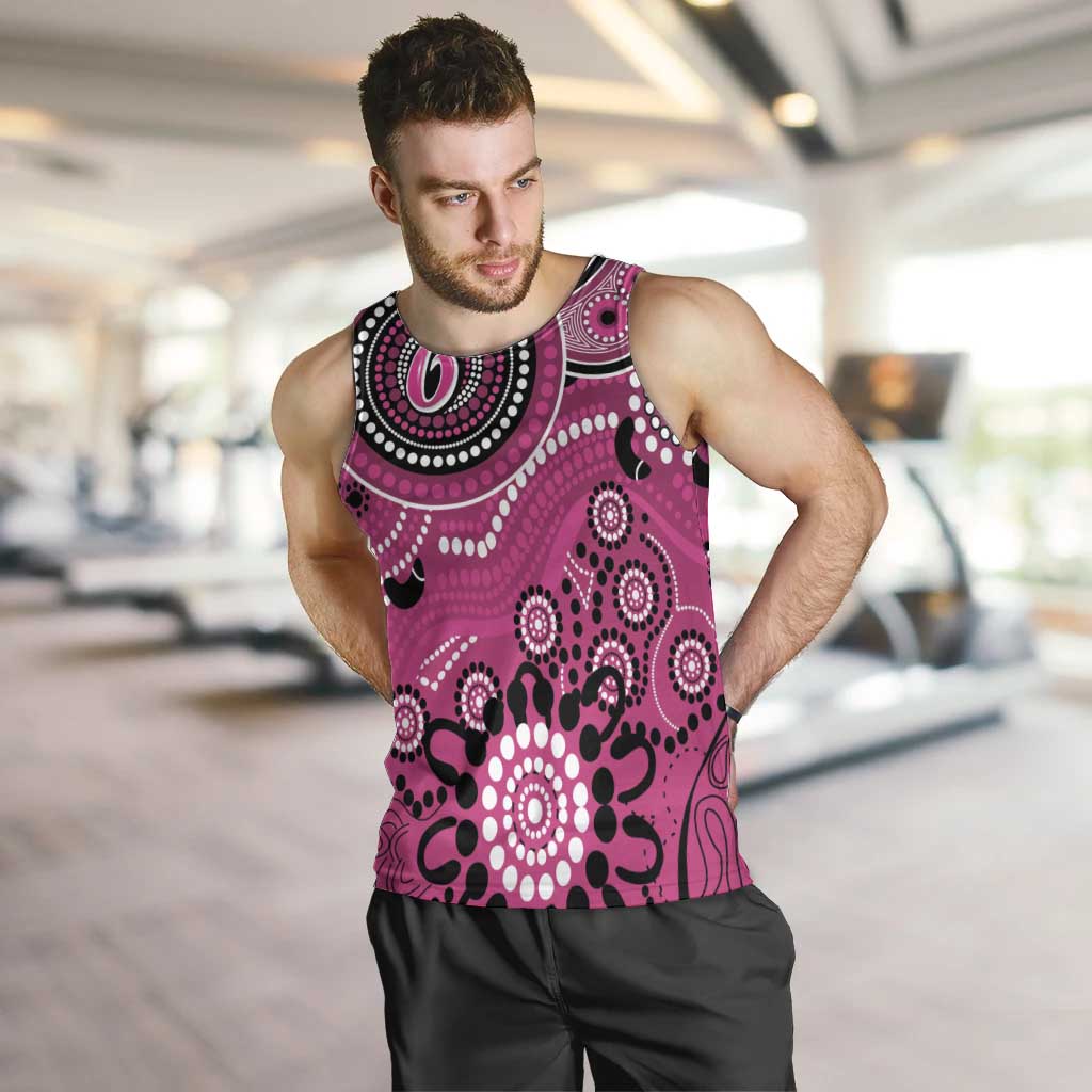 Sixers Cricket Custom Men Tank Top Australian Aboriginal - Vibe Hoodie Shop