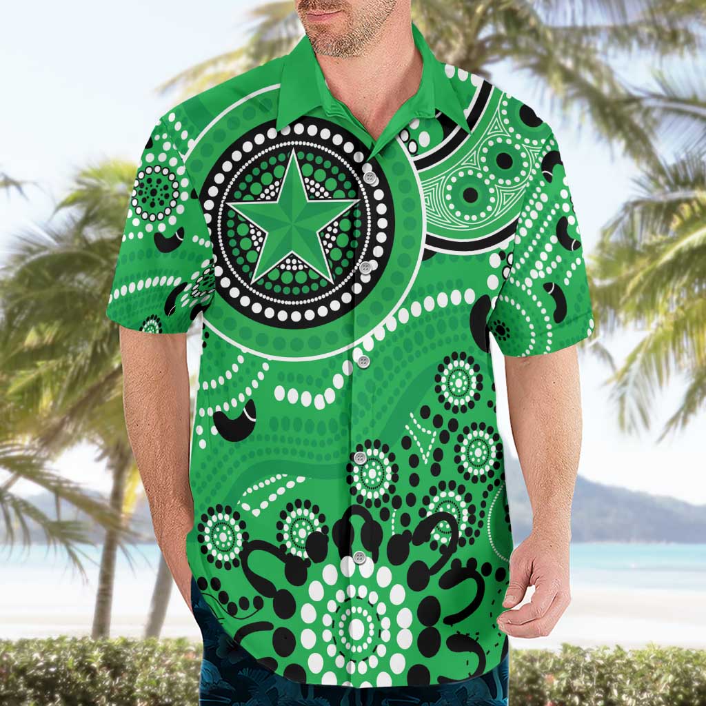 Stars Cricket Custom Hawaiian Shirt Australian Aboriginal - Vibe Hoodie Shop