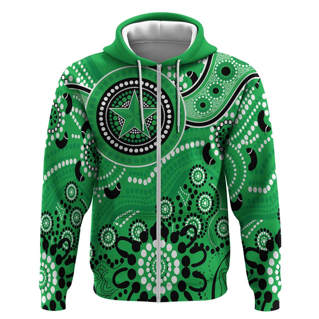 Stars Cricket Custom Hoodie Australian Aboriginal LT9 - Vibe Hoodie Shop