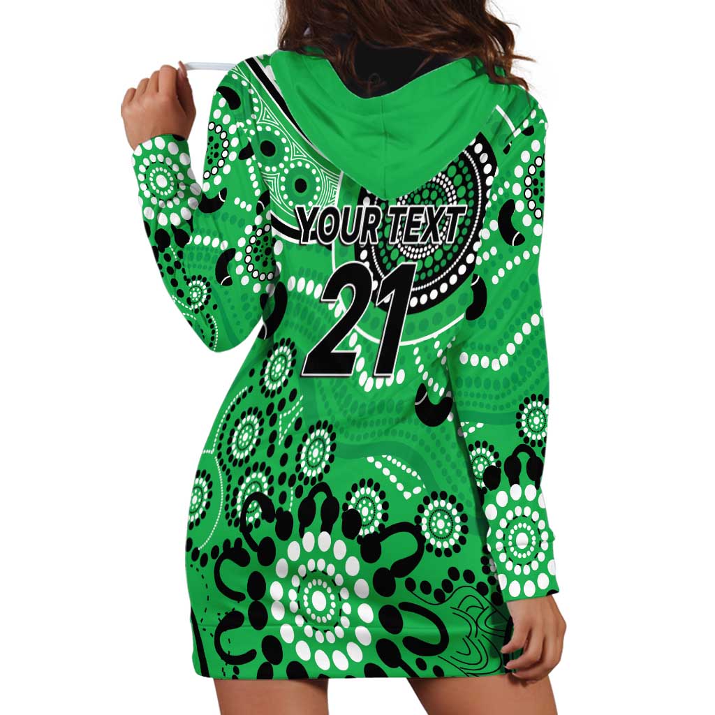 Stars Cricket Custom Hoodie Dress Australian Aboriginal - Vibe Hoodie Shop