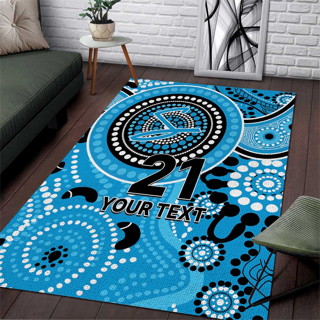 Strikers Cricket Custom Area Rug Australian Aboriginal - Vibe Hoodie Shop