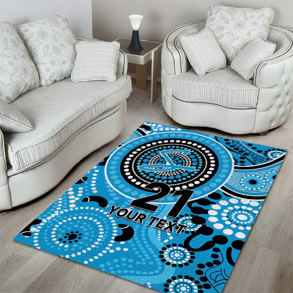 Strikers Cricket Custom Area Rug Australian Aboriginal - Vibe Hoodie Shop