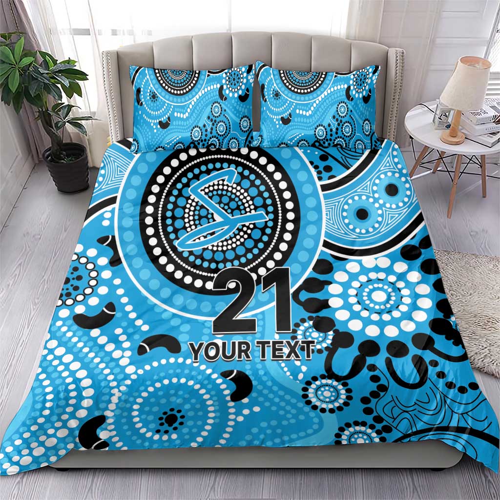 Strikers Cricket Custom Bedding Set Australian Aboriginal - Vibe Hoodie Shop