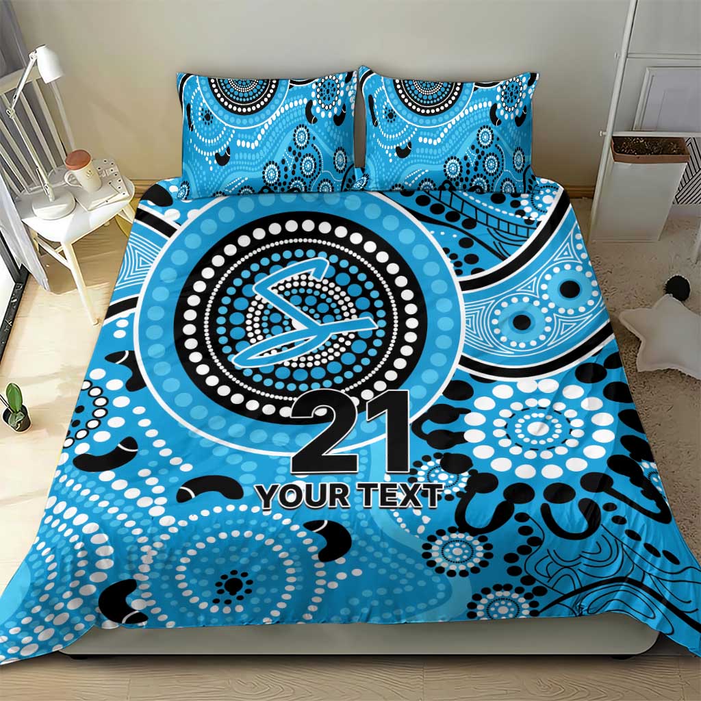 Strikers Cricket Custom Bedding Set Australian Aboriginal - Vibe Hoodie Shop