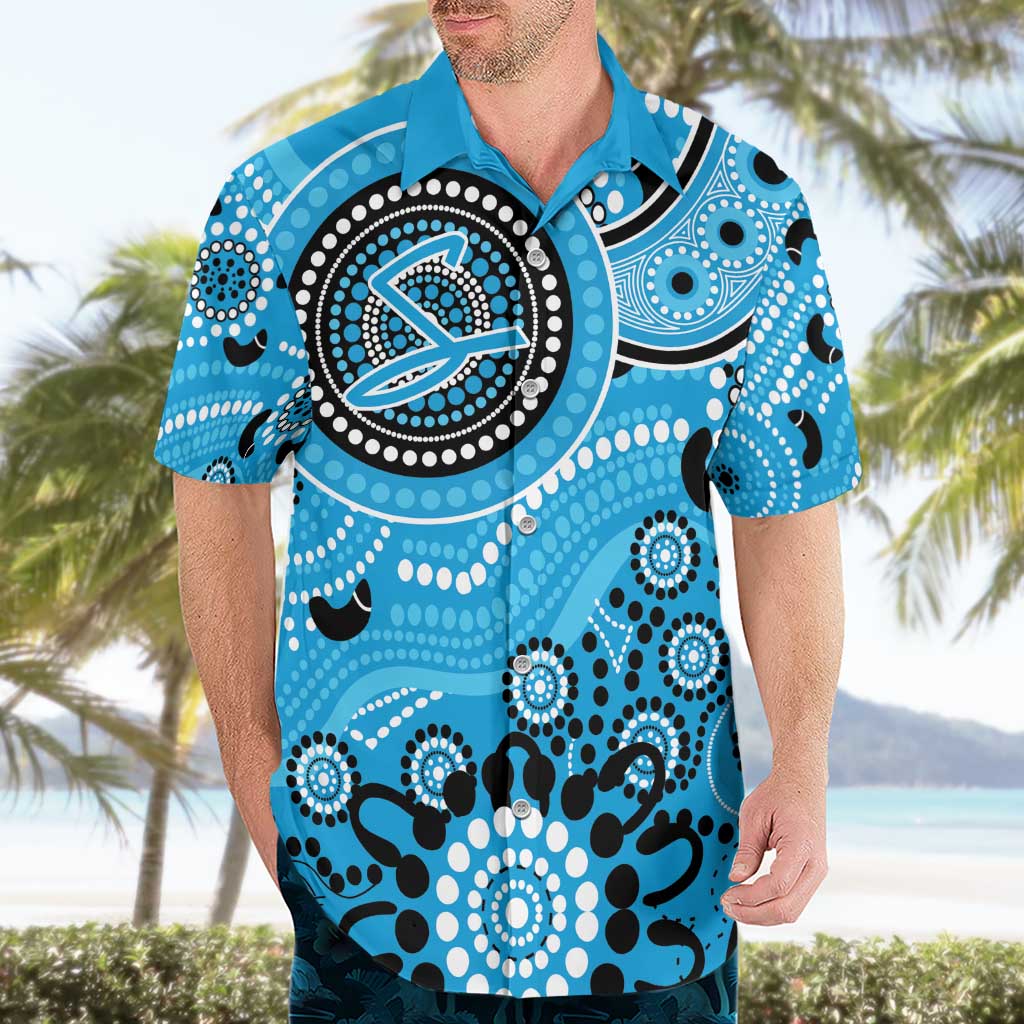 Strikers Cricket Custom Hawaiian Shirt Australian Aboriginal - Vibe Hoodie Shop