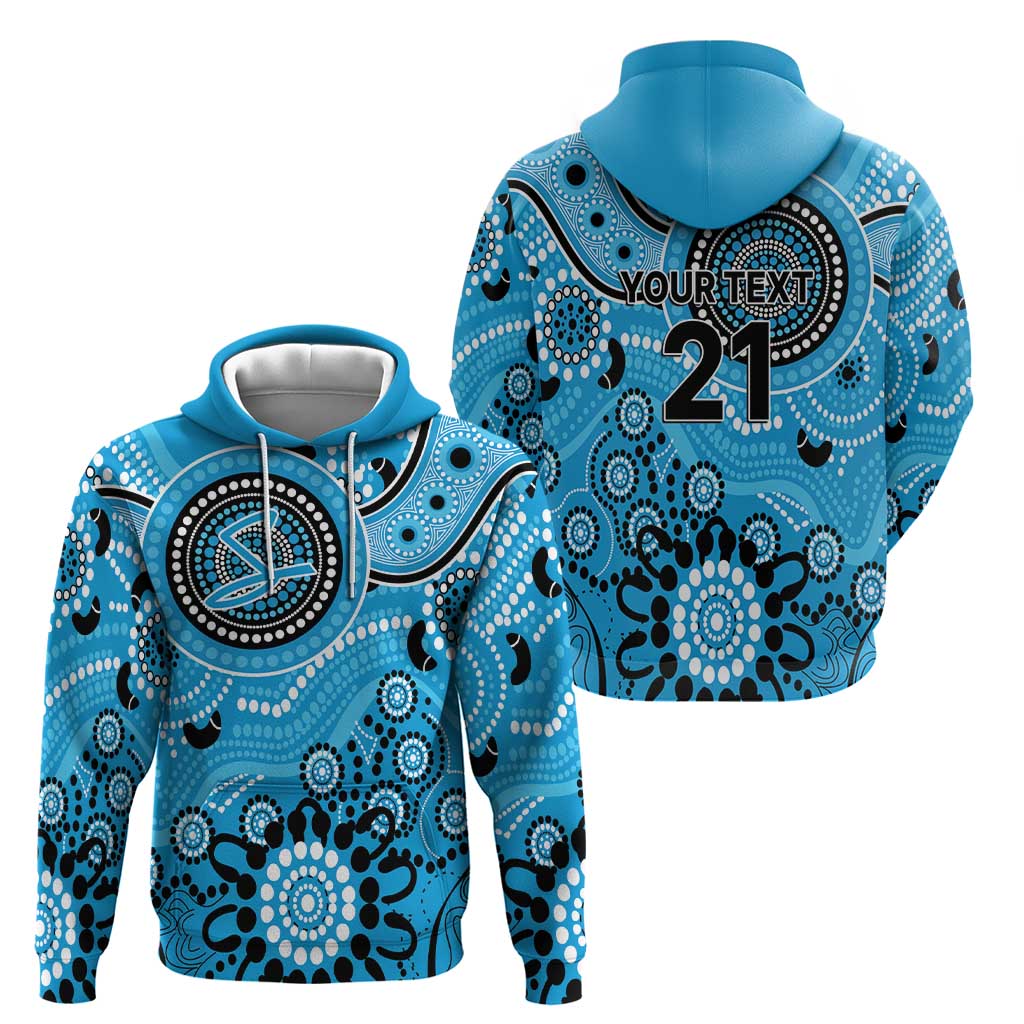 Strikers Cricket Custom Hoodie Australian Aboriginal LT9 - Vibe Hoodie Shop