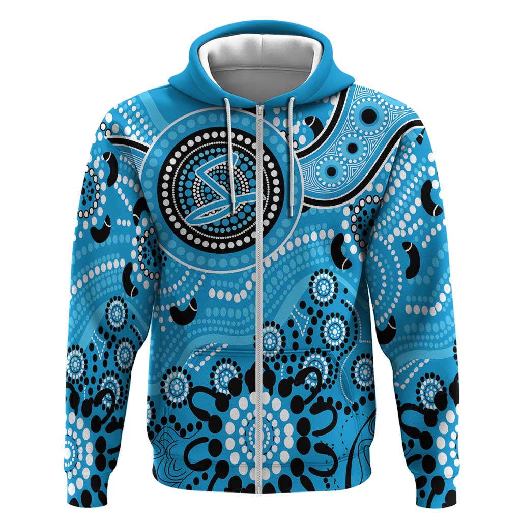 Strikers Cricket Custom Hoodie Australian Aboriginal LT9 - Vibe Hoodie Shop