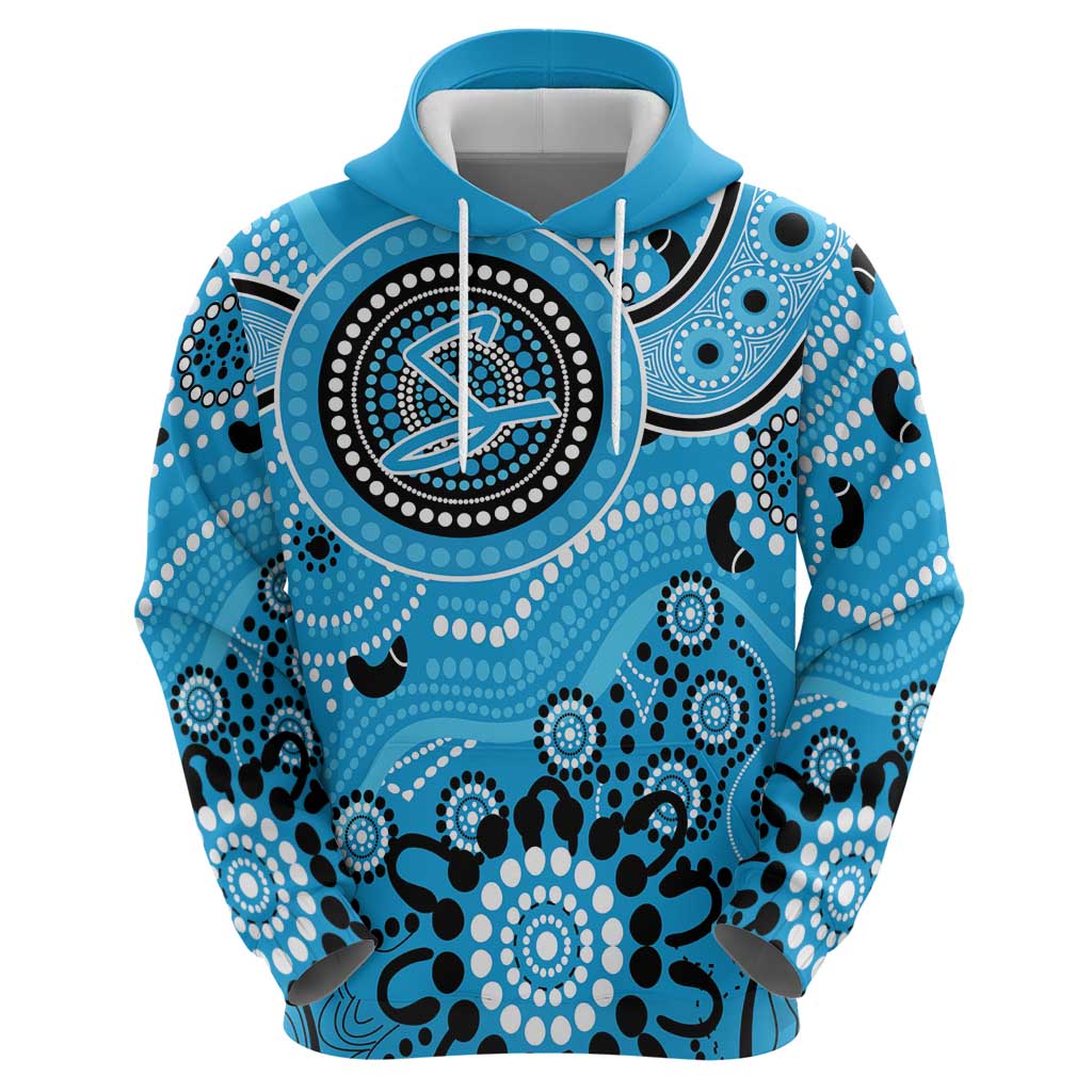 Strikers Cricket Custom Hoodie Australian Aboriginal LT9 - Vibe Hoodie Shop