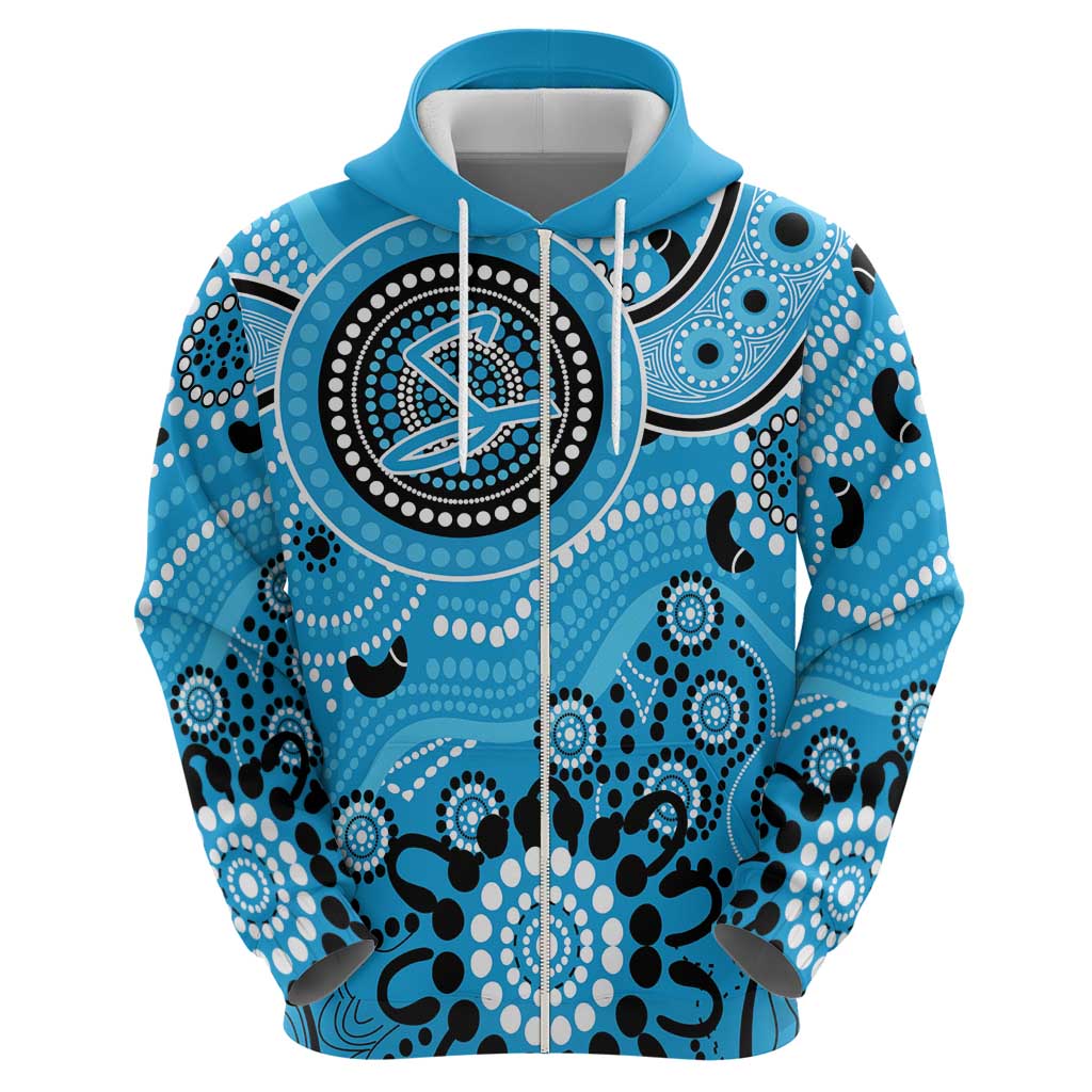 Strikers Cricket Custom Hoodie Australian Aboriginal LT9 - Vibe Hoodie Shop