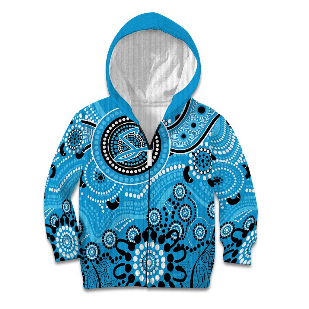 Strikers Cricket Custom Kid Hoodie Australian Aboriginal - Vibe Hoodie Shop